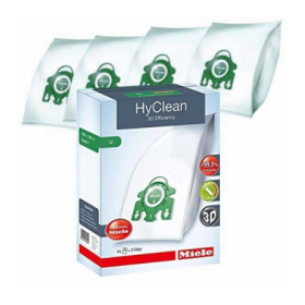 Miele U Hyclean 3D Efficiency Vacuum Bags - 4 Pack, MLE07282050